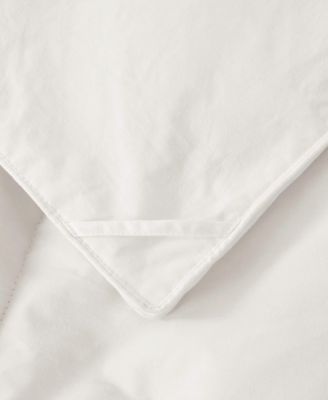 Heavyweight White Goose Feather and Down Comforter, Twin