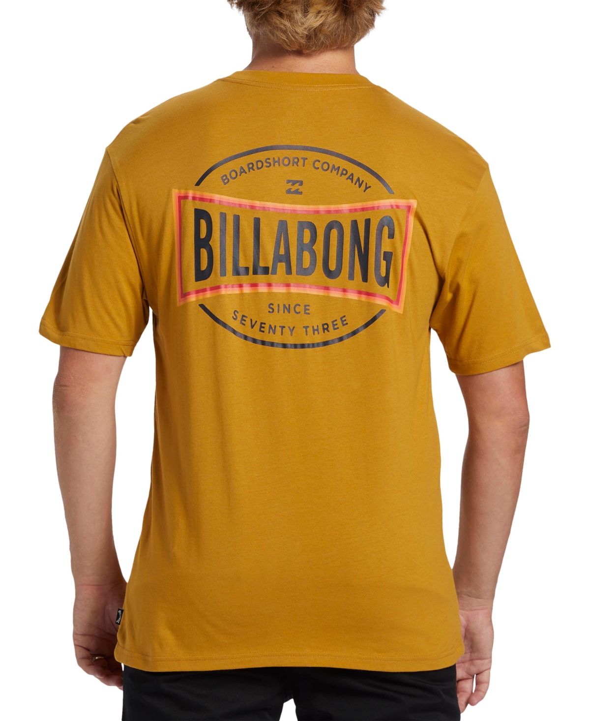 Men's Walled Short Sleeve T-shirt - Dijon