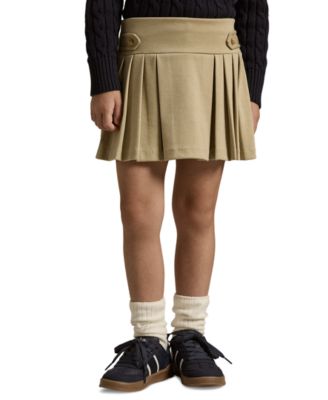 Polo Ralph Lauren - Toddler & Little Girls Pleated Ponte Skort
