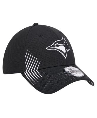 Men's Black Toronto Blue Jays Active Dash Mark 39THIRTY Flex Hat