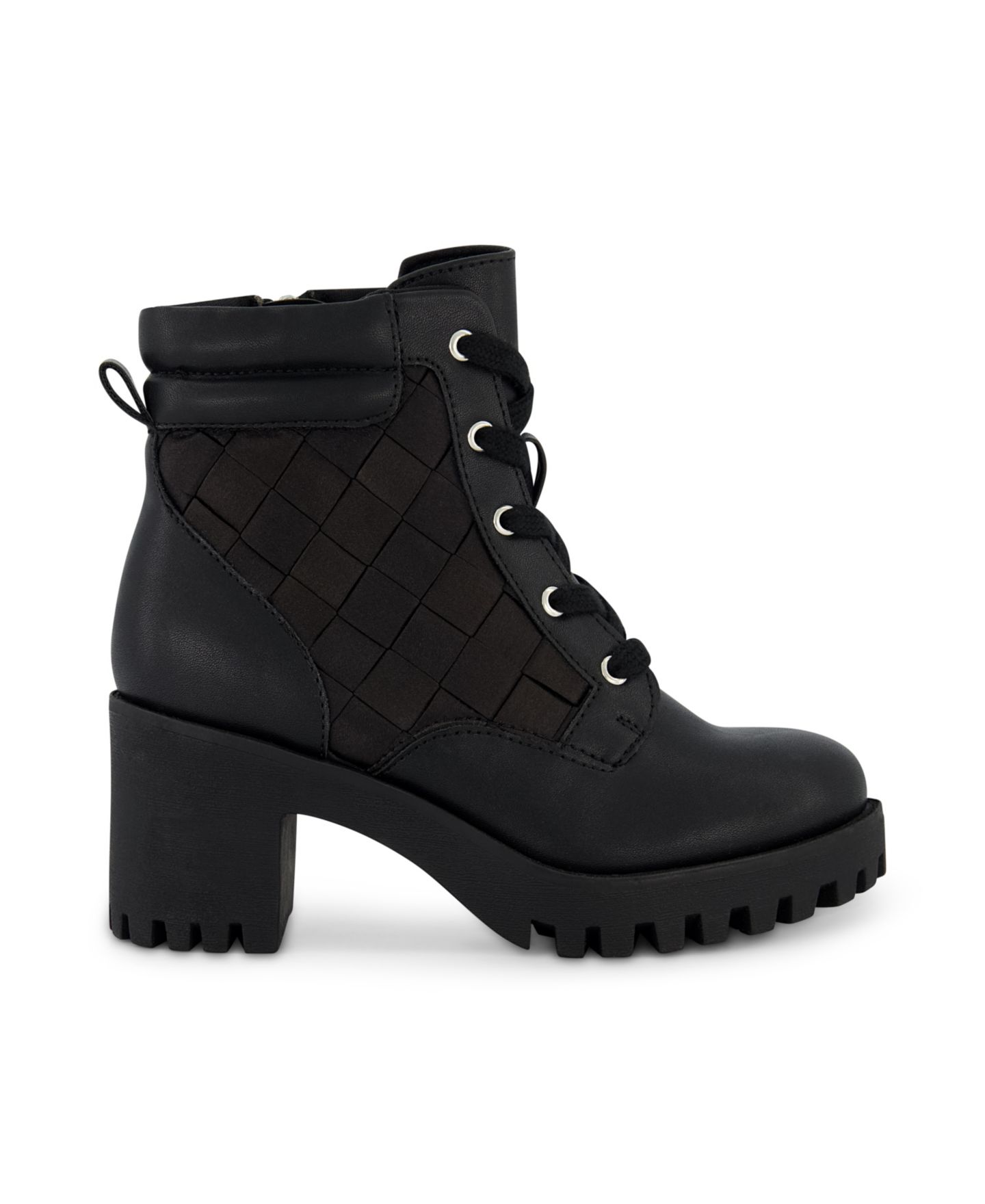 Ботинки Marc Fisher Markiva Weave Ankle Boot для девочек, цвет: Чёрный — фото 5