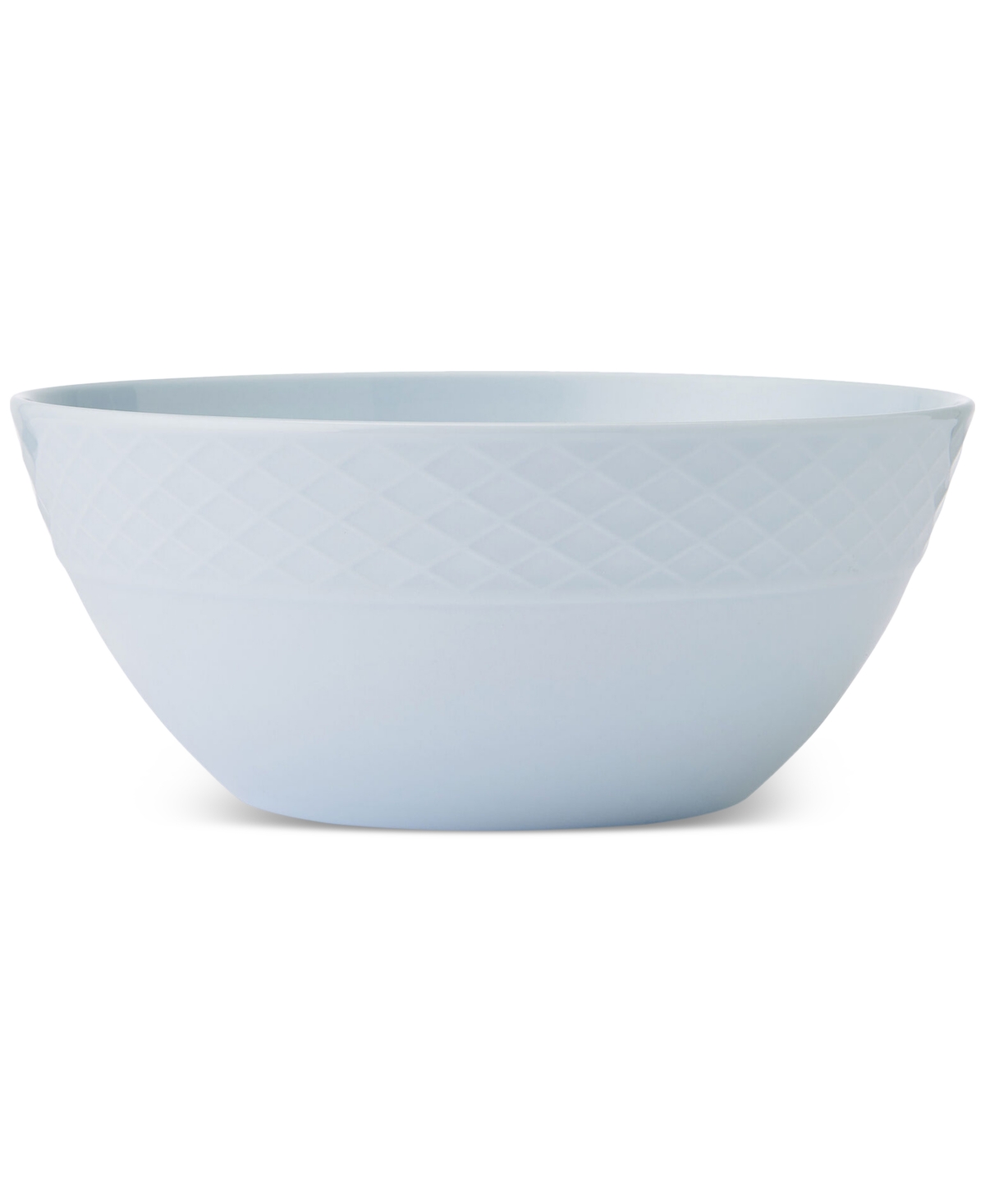 Mikasa Trellis Misty Blue 12 Pc. Dinnerware Set, Service For 4 In Misty Blue