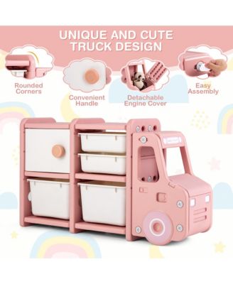 Kids Toy Storage Organizer Toddler Playroom Furniture