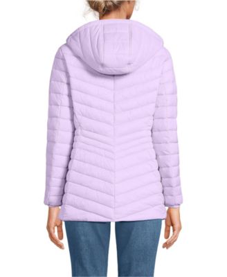 Women's Wanderweight Packable Down Hooded Long Jacket