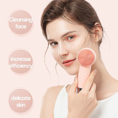 2 In 1 Warm Facial Cleansing Brush