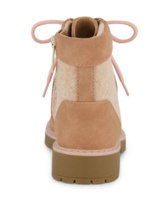 Little and Big Girls Jade Mary Moto Ankle Boot