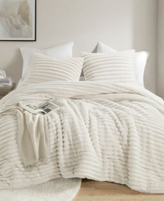 510 Design Avril Fluffy Ribbed Plush Comforter Sets - Macy's