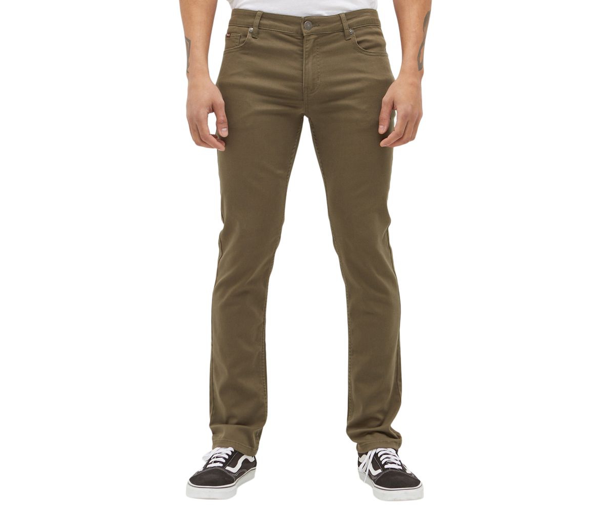 Men's Cole Comfort Knit 5-Pocket Jeans - Olive