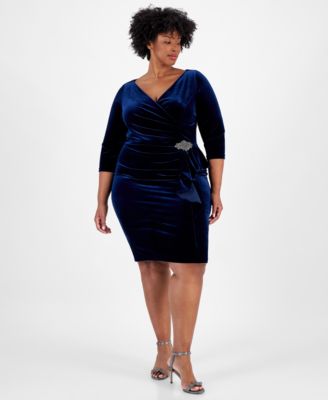 Macy's alex evenings plus size on sale