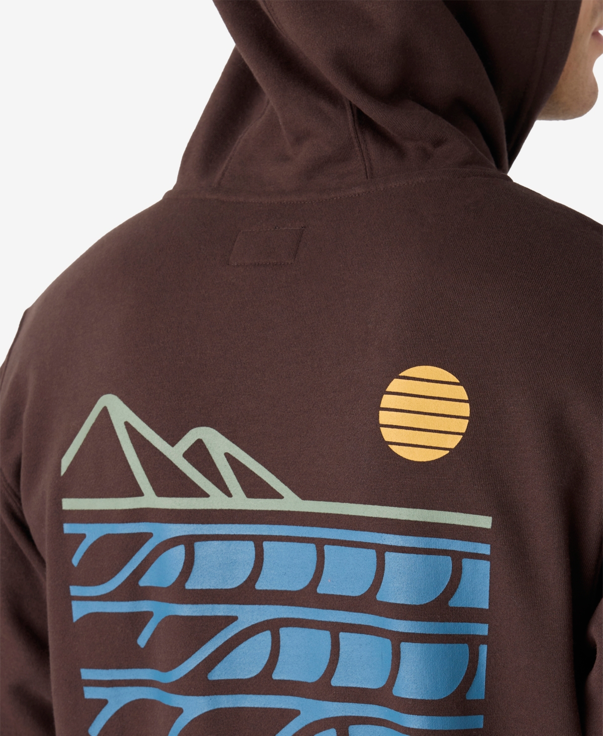 O'Neill Men's Fifty Two Pullover Fleece Hoodie - Seal Brown 2