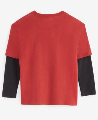 Big Boys Fancy Long Sleeve Doubler T-shirt