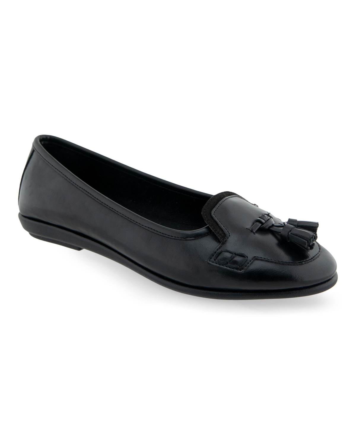 AEROSOLES WOMEN'S BROOKS TASSEL BALLET FLATS 