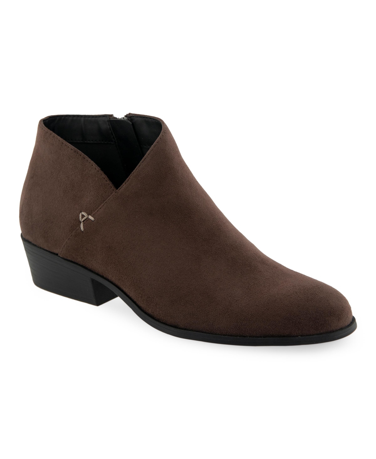AEROSOLES WOMEN'S CAYU ANKLE BOOTS 