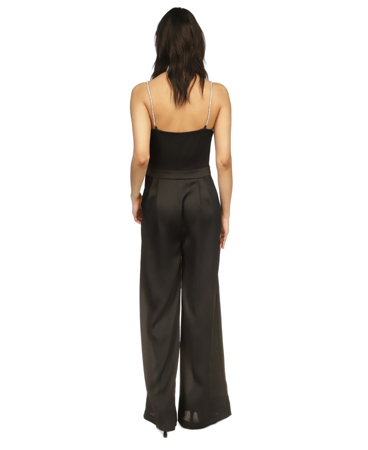 Michael Michael Kors Women's V-Neck Sleeveless Jumpsuit