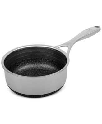 DiamondClad 1.5-Qt. Hybrid Nonstick Stainless Steel Saucepan and Lid