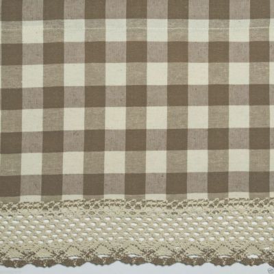 Country Plaid Window Valance Treatment