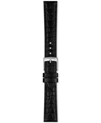 Women's Swiss Everytime Black Leather Strap Watch 34mm