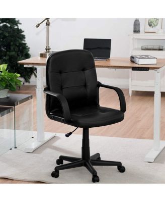 Ergonomic Office Chair with 360-degree Wheels