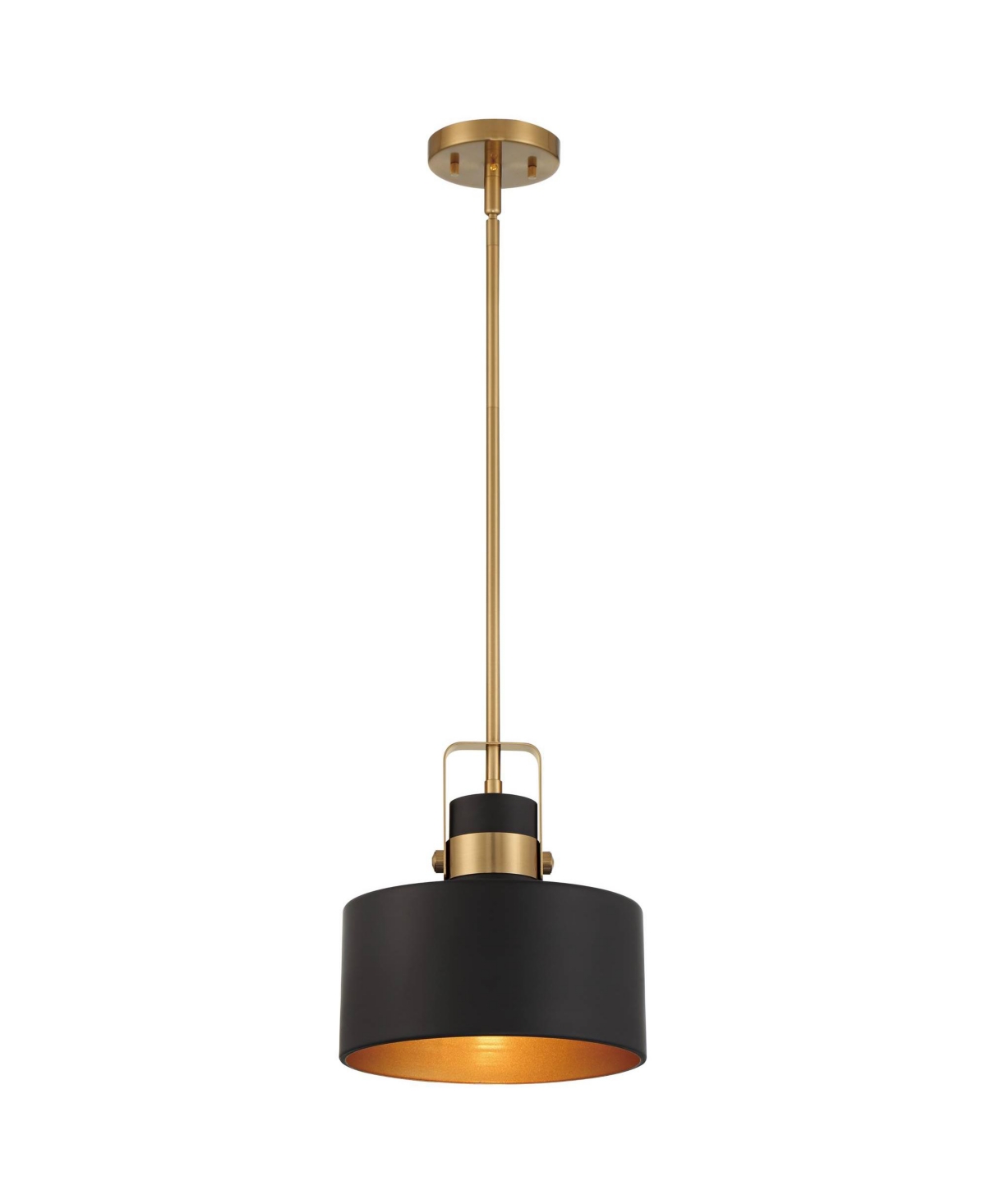 Possini Euro Design Courtney Soft Gold Mini Pendant Lighting Wide Modern MatteOuter Gold Inner Drum Shade Fixture for Dining Room Home Foye