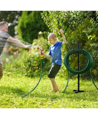 Detachable Freestanding Hose Holder for Outdoor Yard Garden Lawn