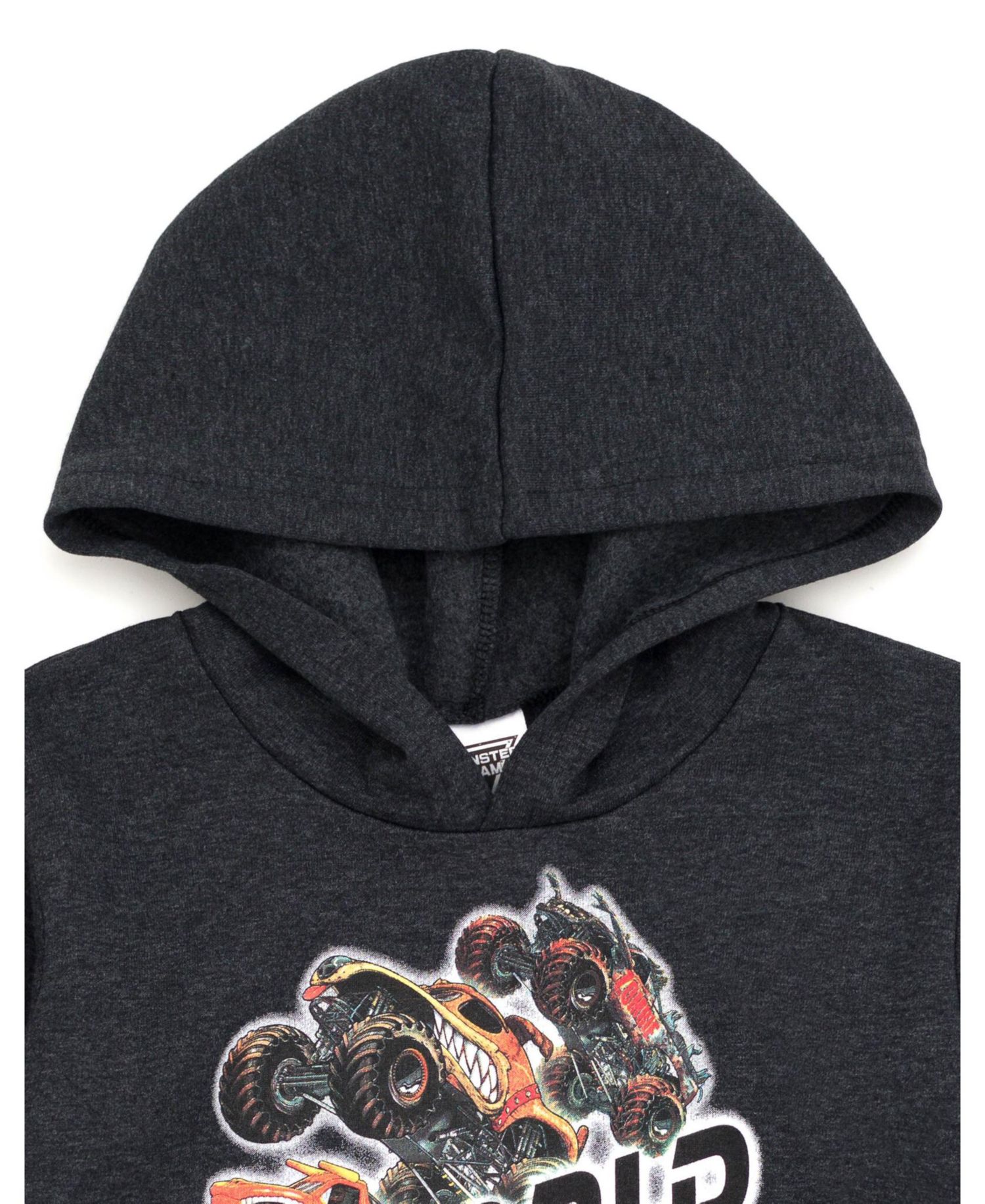 Baby Boys 6-12 Grave Digger Monster Mutt Megalodon Fleece Pullover Hoodie & Pants