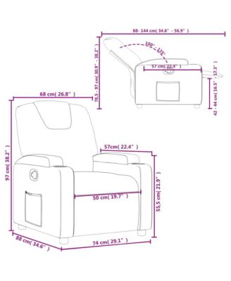 Recliner Chair Faux Leather