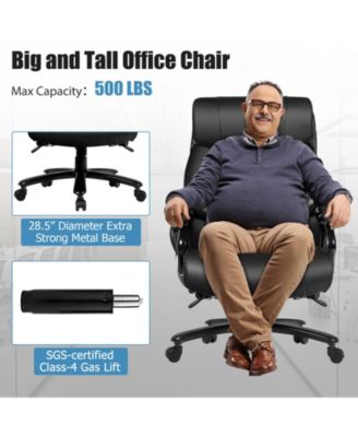 400lb PU Leather Massage Office Chair