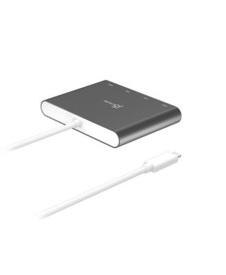 JCA366 USB Type-C To 4 Port HDMI Multi-Monitor Adapter