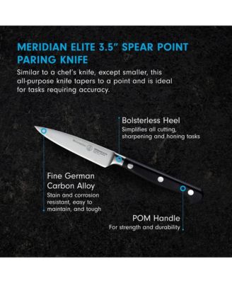 Meridian Elite Spear Point Paring Knife, 3.5”