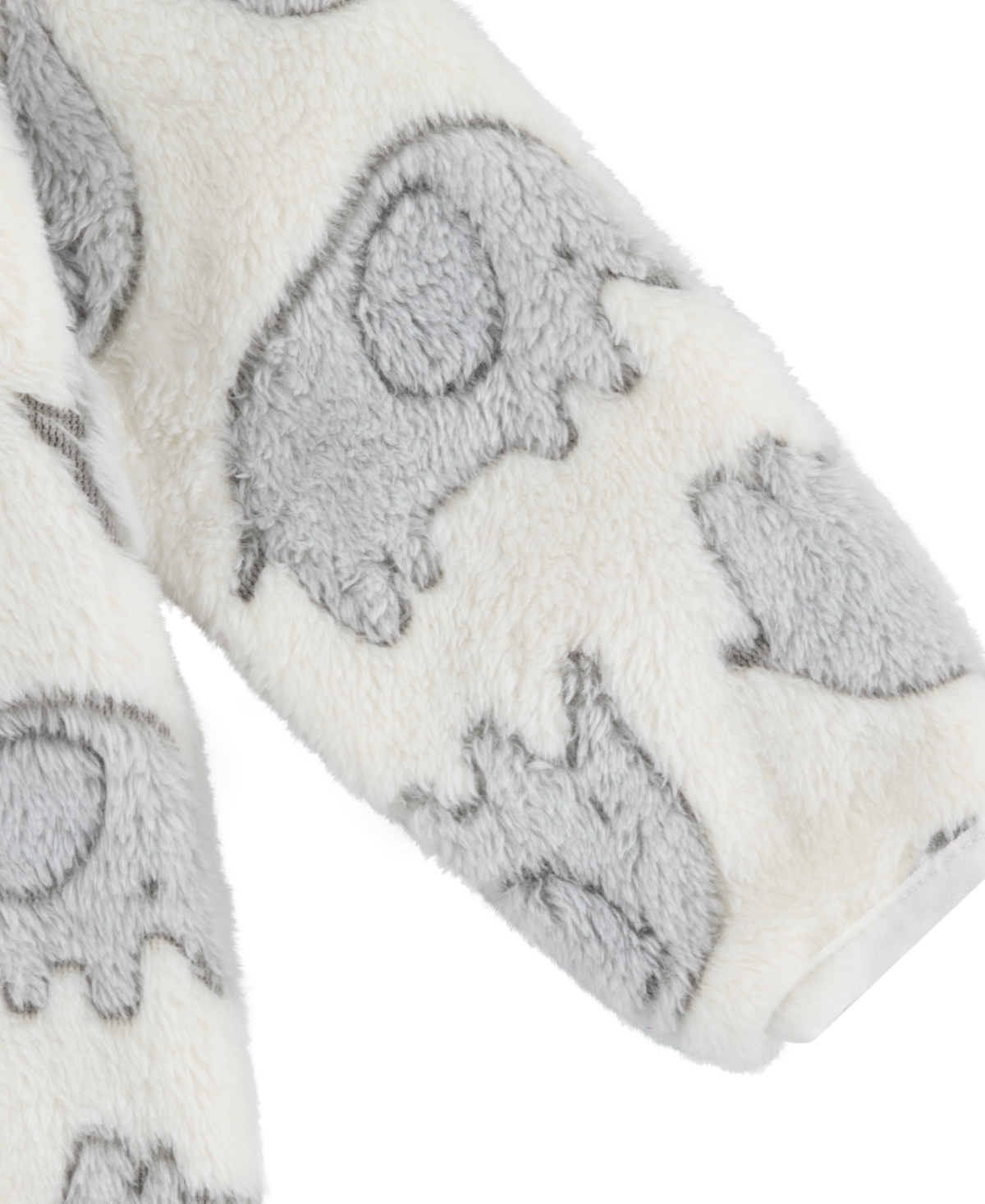 Huggies Baby Jacquard Pram Coverall In Gray