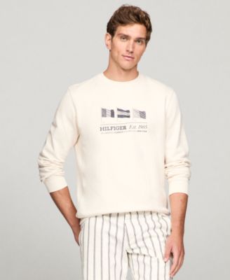 Tommy Hilfiger - Men's Flags Logo Graphic Sweatshirt