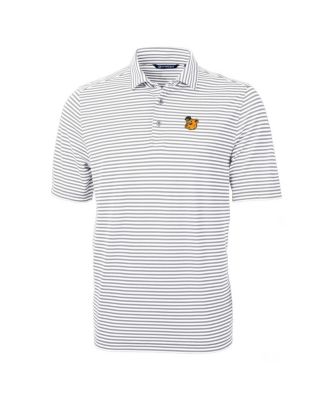 Men's Baylor Bears Throwback Logo Virtue Eco Pique Stripe Polo
