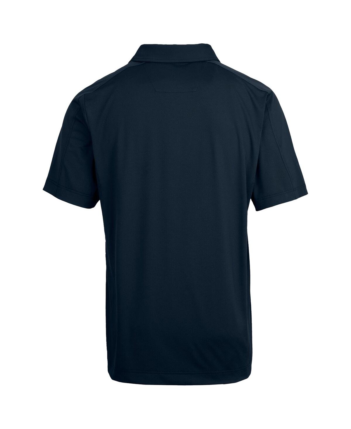 CUTTER & BUCK AUBURN TIGERS PRIMARY TEAM LOGO PROSPECT TEXTURED STRETCH POLO 