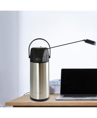 3 Quart Stainless Steel Vacuum Body Pump Cap Air Pot