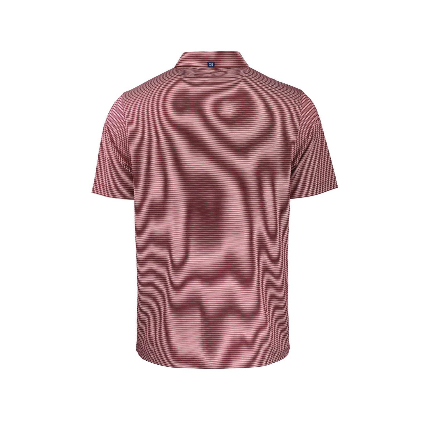 Men's Maroon North Carolina Central Eagles Forge Eco Double Stripe Stretch Polo