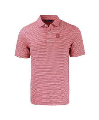 Men's NC State Wolfpack Forge Eco Double Stripe Stretch Polo