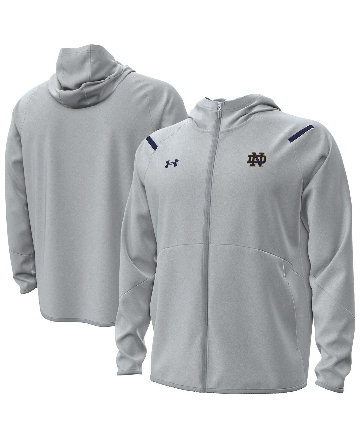Under Armour Men's Notre Dame Fighting Irish Unstoppable Performance Fleece Hoodieâ Half-zip Jacket