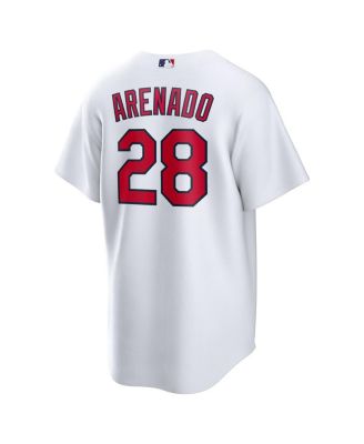 Men's Nolan Arenado White St. Louis Cardinals 2024 Home Replica Jersey