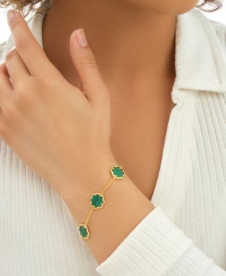 Rose Petal Station Bracelet