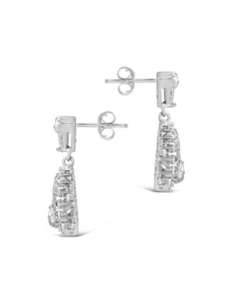 Sienna Cubic Zirconia Statement Stud Earrings