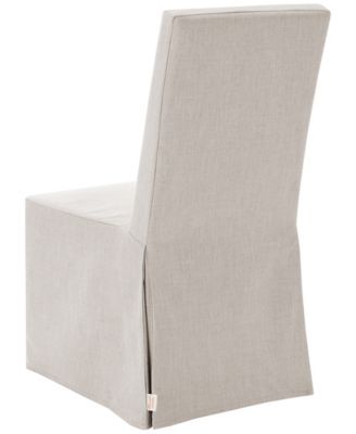 39" 2-Pc. Wood Mindy Sunbrella Slipcover Dining Chair
