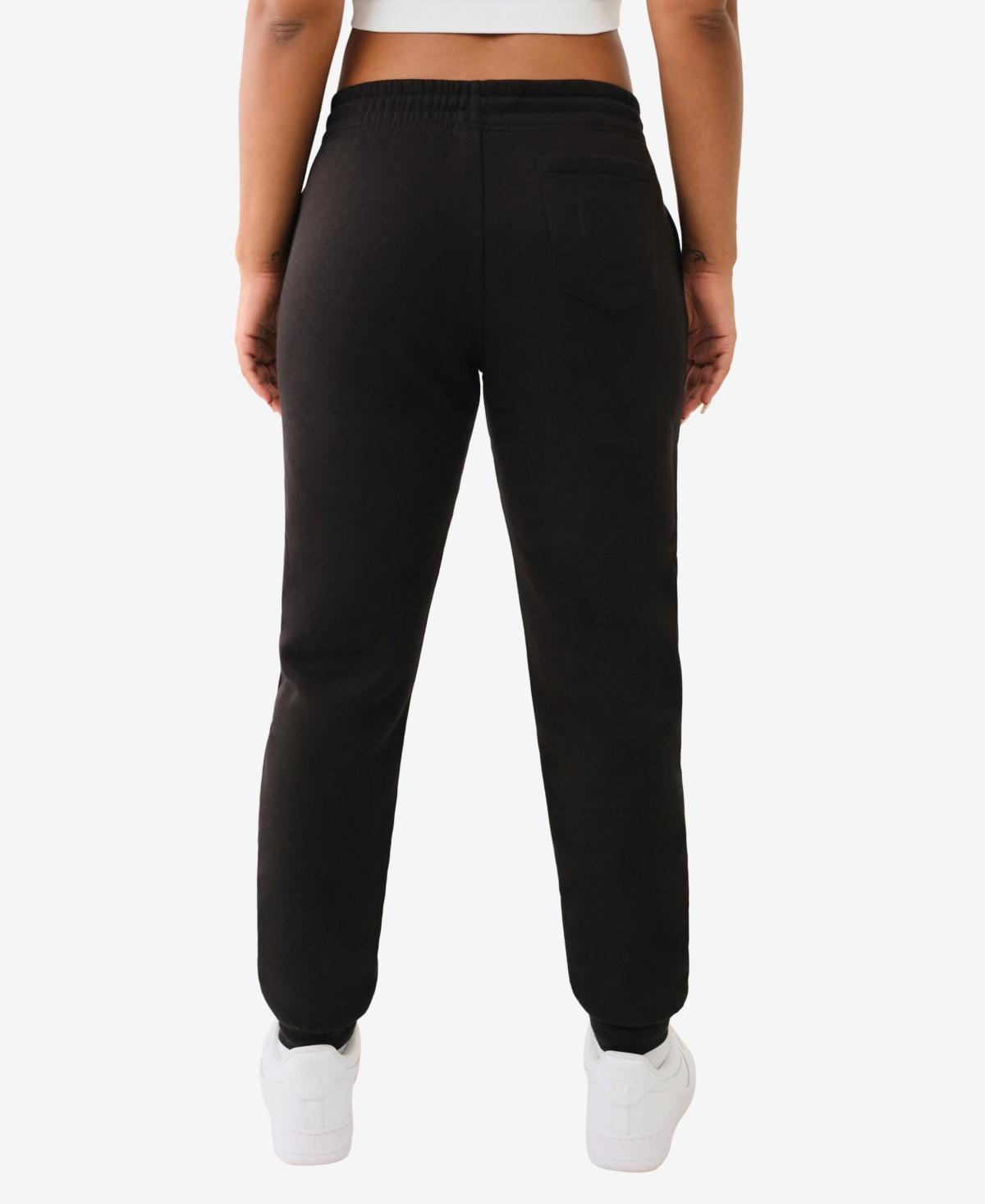 True Religion Women's Crystal Horseshoe Jogger