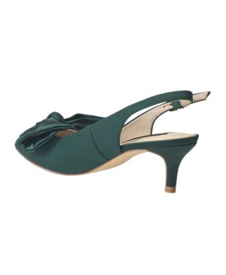 Ladies Quinnbow Slingback Kitten Heel