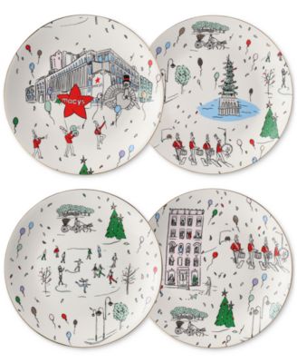 Macy s Thanksgiving Day Parade Plates Set of 4 Created for Macy s Macy s