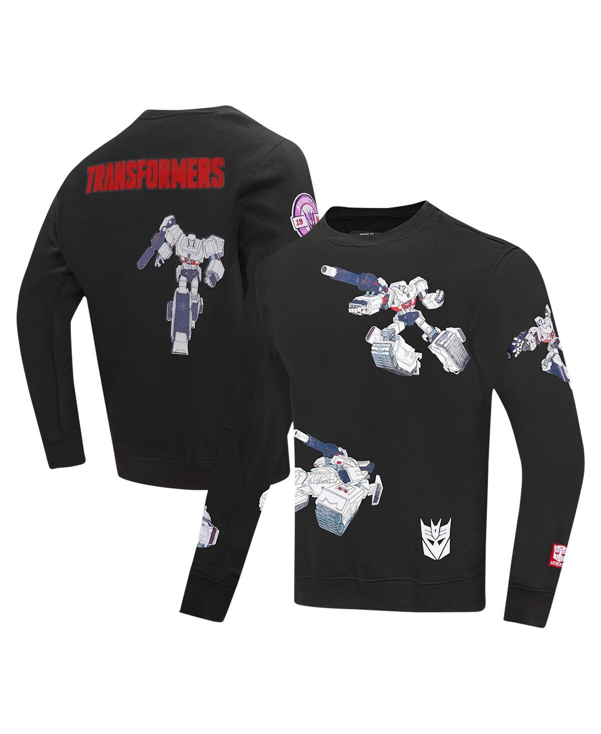 Shop Freeze Max Men's And Women's Bumblebee Transformers Happy And Together Pullover Sweatshirt In Black