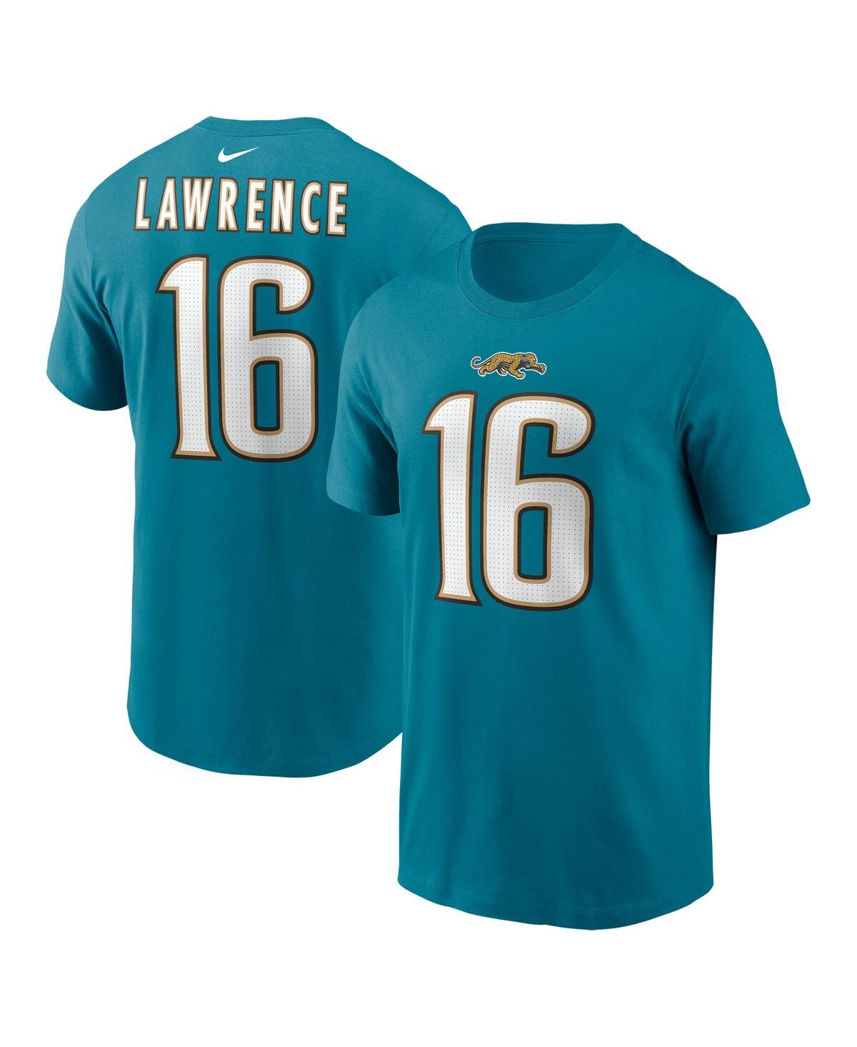 Nike Men's Trevor Lawrence Jacksonville Jaguars Player Name Number T-Shirt