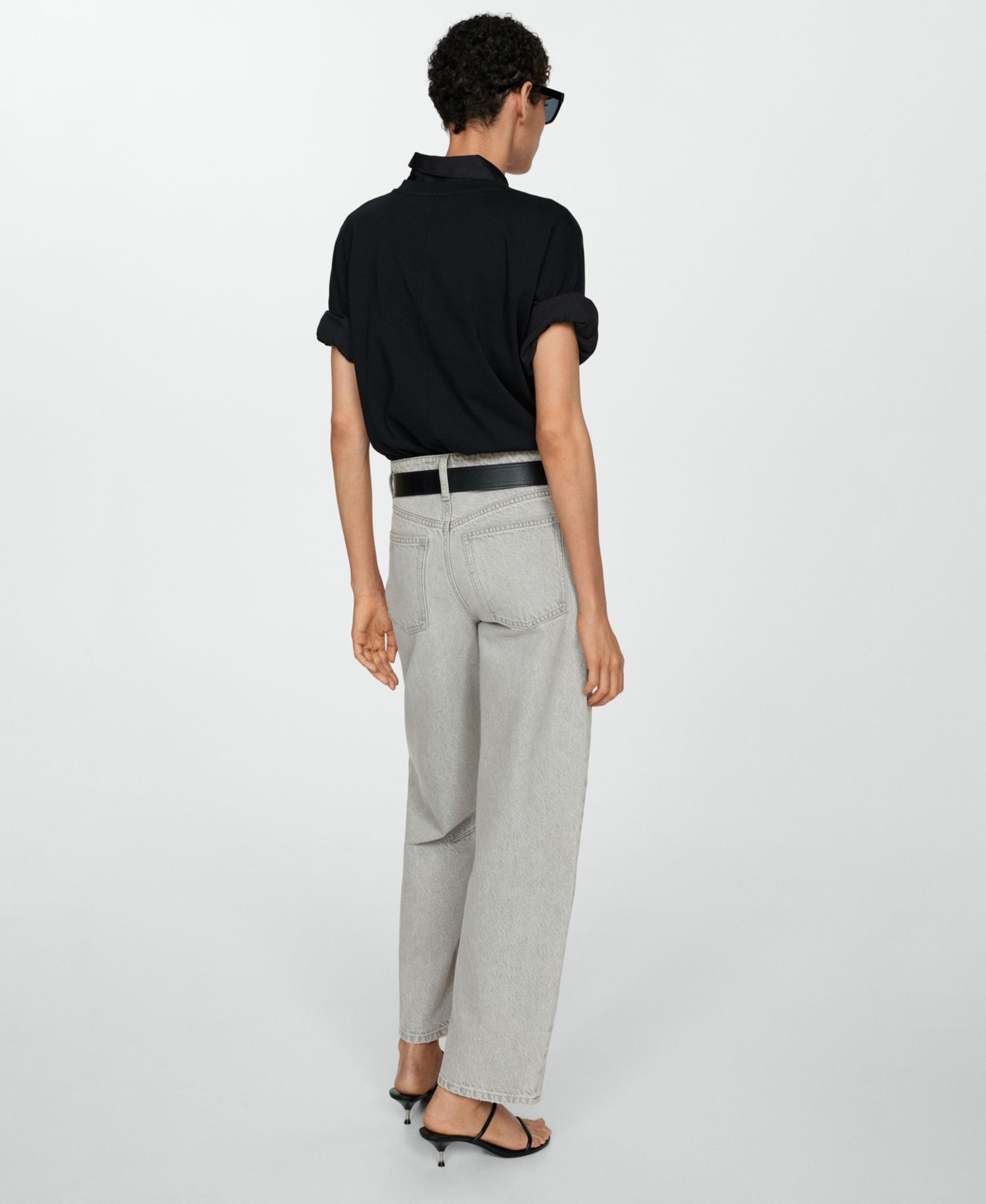 Women's High-Waist Slouchy Jeans