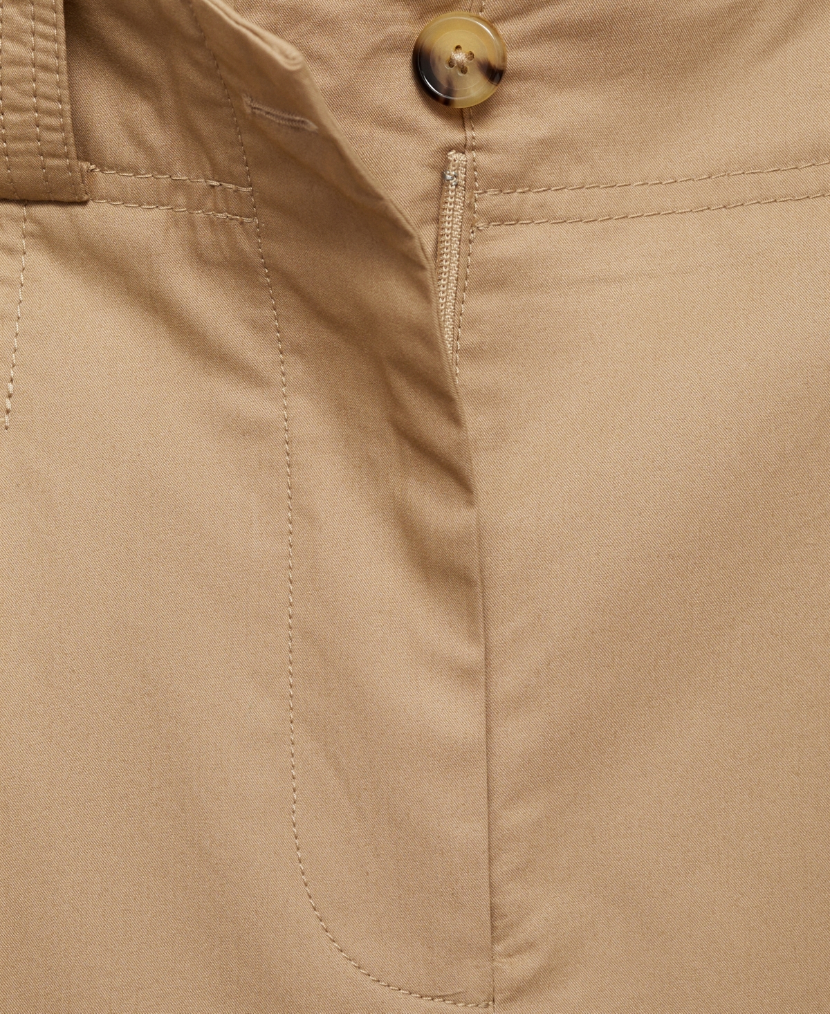 Mango Women's Wide Leg Pleated Pants