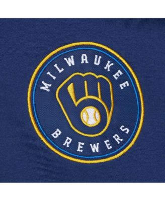Men's Navy Milwaukee Brewers Team OG 2.0 Current Logo Pullover Hoodie