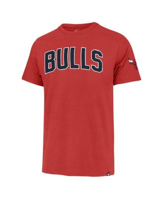 Men's Red Chicago Bulls Franklin Fieldhouse T-Shirt
